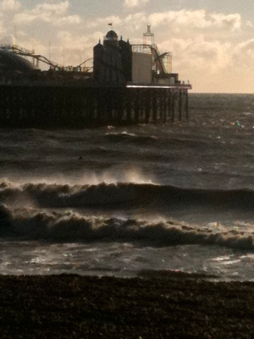 Surfing in Brighton
